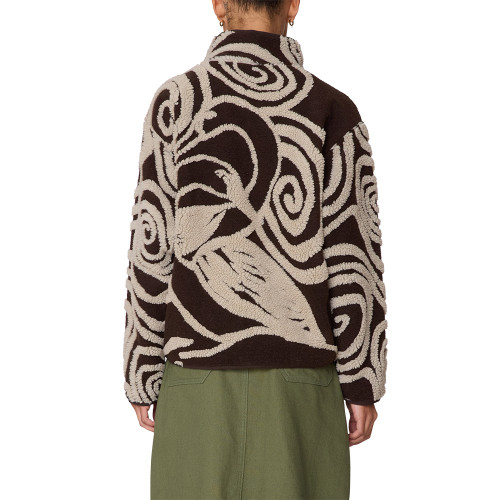 Obey Γυναικεία ζακέτα Swirls Jacquard Zip Jacket